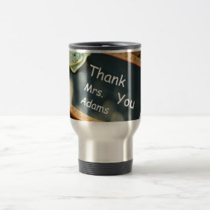 Tack Mugg för Vintage Chalkboard-läraren