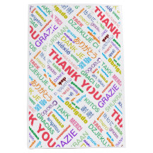 Tack Multifärgad flerspråkig