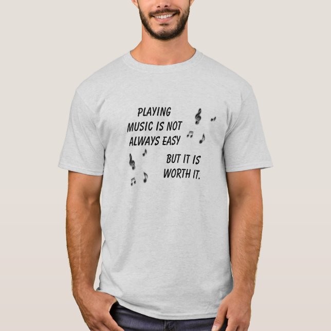 Tack Music Teacher Classroom-utvärdering T Shirt (Framsida)