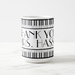 tack Music Teacher Kaffemugg