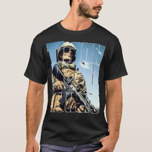 Tack My Hero Military Veteran 6 T Shirt