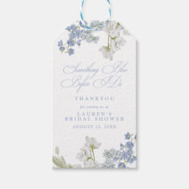 Tack något blått innan jag gör Möhippa Presentetikett