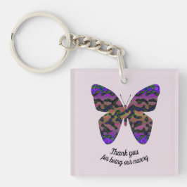 Tack Nanny Childcare Pastel Lila Butterfly