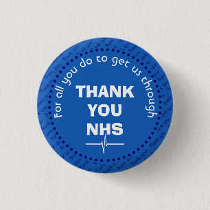 TACK NHS-Anpassadets understödjare Knapp