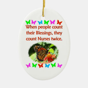 TACK NURSES! JULGRANSPRYDNAD KERAMIK