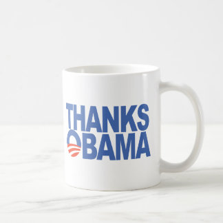 Tack Obama Kaffemugg