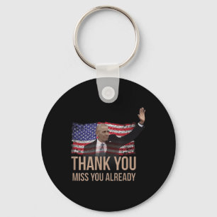 Tack Obama, miss You Barack President Nyckelring