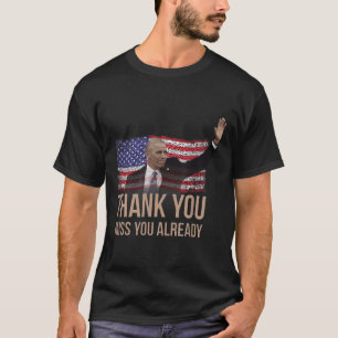 Tack Obama, miss You Barack President T Shirt
