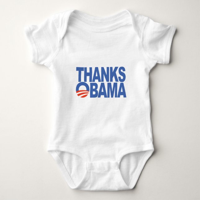 Tack Obama Tee Shirt (Framsida)
