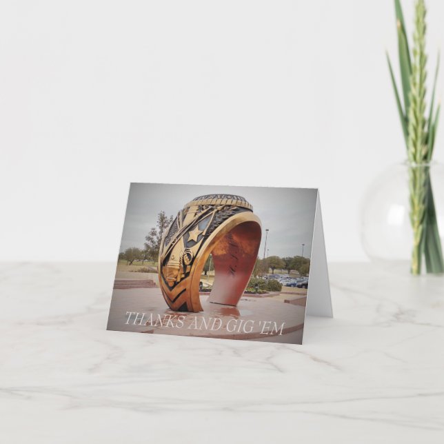 Tack och Gig "Em Kort (Framsida)