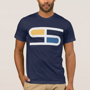 "Tack och Jibe" Nautisk temdesign Tee