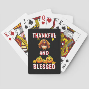 Tack och lov, 23 amerikanska Maple November-Thanks Casinokort