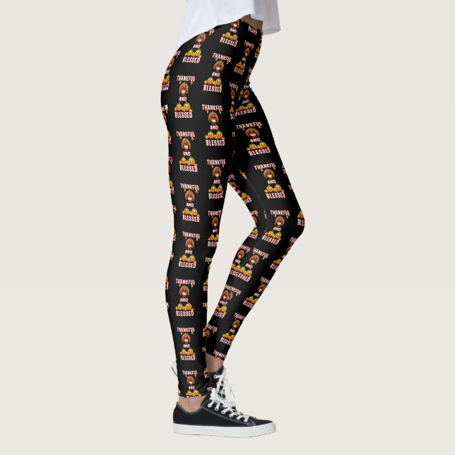 Tack och lov, 23 amerikanska Maple November-Thanks Leggings (Höger)