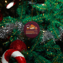 Tack och lov, design med bläck Thanksgiving