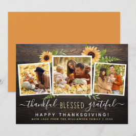 Tack och lov | FamiljeThanksgiving Inbjudningar