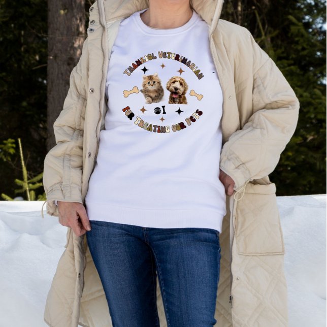 Tack och lov för behandling av husdjur t shirt (Skapare uppladdad)