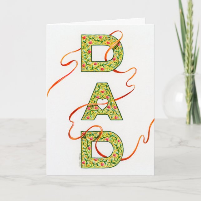 Tack och lov för ditt kort i religiösa PAPPA (Framsida)