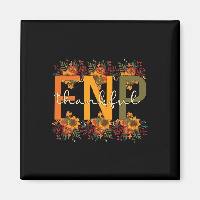 Tack och lov för FNP-Thanksgivingens sjukförsäkrin Magnet (Framsidan)