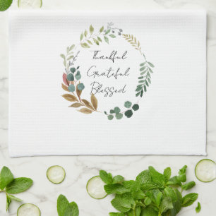 Tack och lov, Höst löv Thanksgiving Kökshandduk