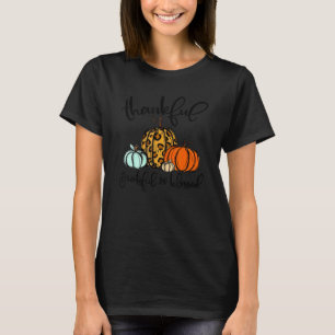 Tack och lov Leopard Play Thanksgivi T Shirt