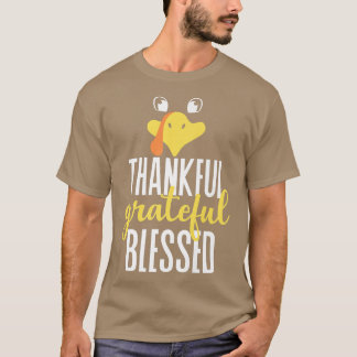 Tack och lov, Manar i familjen Blad Thanksgiving T Shirt