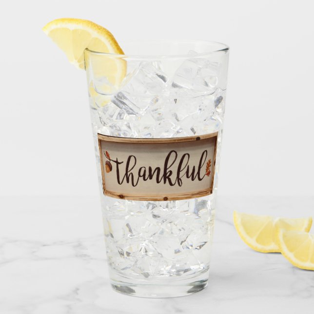 Tack och lov, Rustic Fall Glaskopp (Framsida Ice)