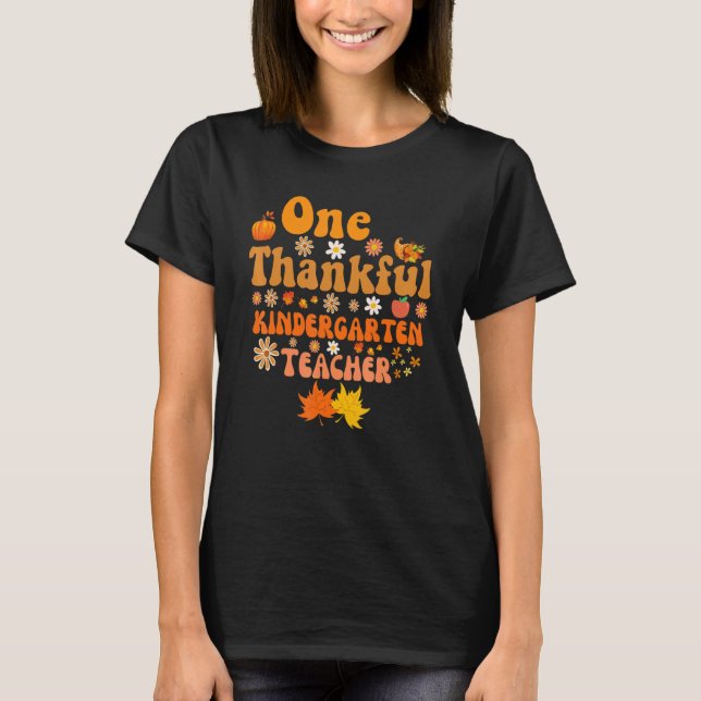 Tack och lov sjunker thanksgivingen fl. t shirt (Framsida)