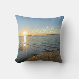 Tack och lov, solnedgång Lugn Pillow Decor Kudde
