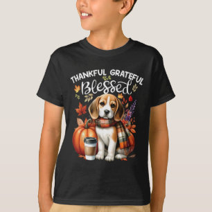 Tack och lov, tack och lov, Beagle Hund, Lycklig f T Shirt