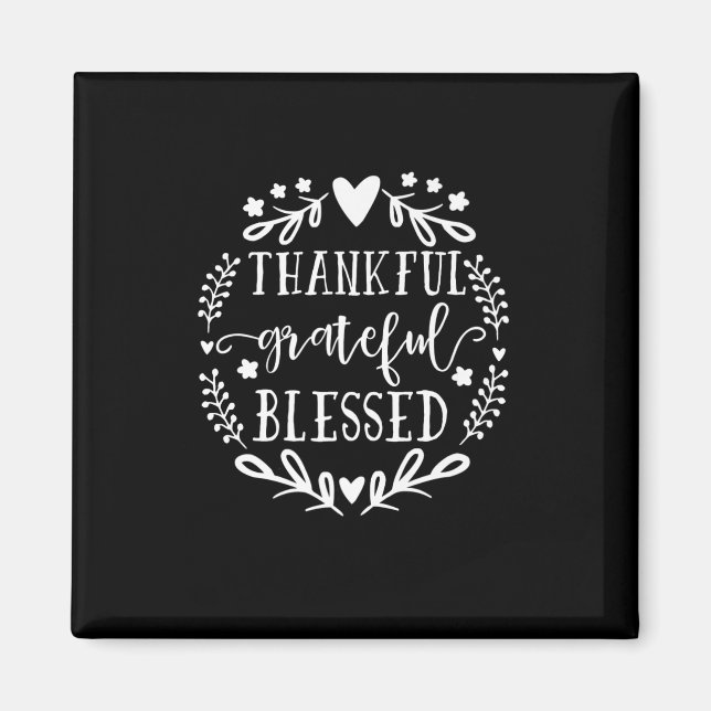 Tack och lov, tack och lov, slutför magnet (Framsidan)