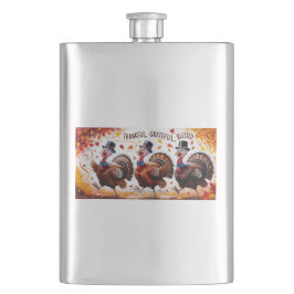 Tack och lov, tacksam, tacksam, Happy thanksgiving Fickplunta