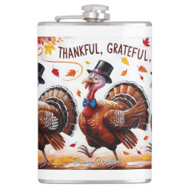 Tack och lov, tacksam, tacksam, Happy thanksgiving Fickplunta