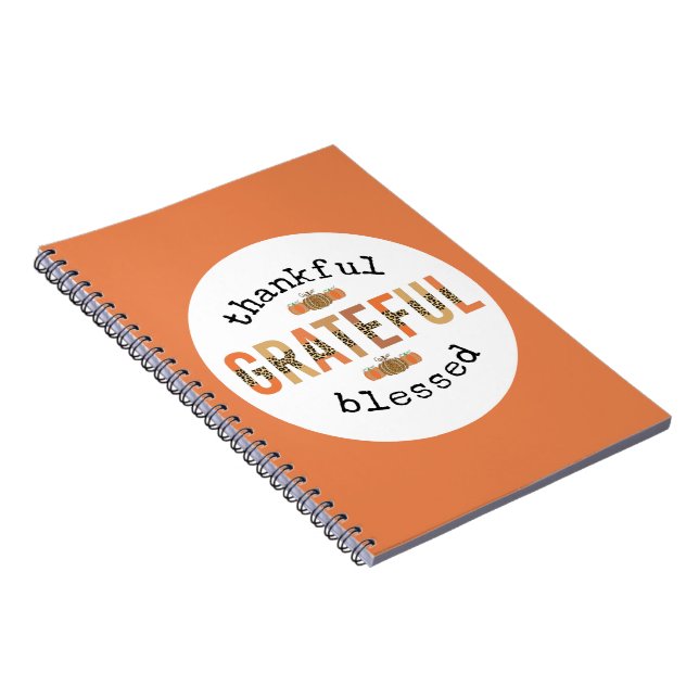 Tack och lov, Thanksgiving för bläck och kur Anteckningsbok (Högra Sidan)