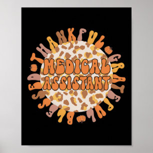 Tack och lov, Thanksgiving medassistent till sjukv Poster