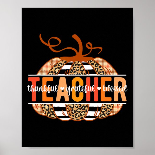 Tack och lov, Thanksgiving Tea Poster (Framsidan)