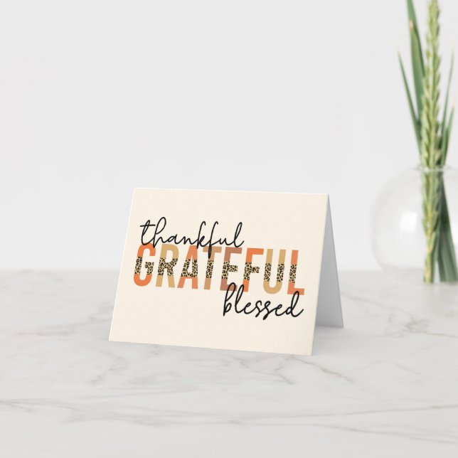 Tack och lov, välkänd stil för Cheetah-utskrift (Framsida)