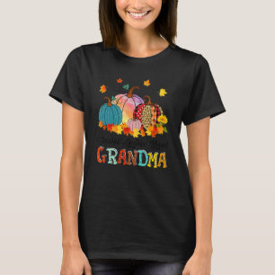 Tack och lov, välsignad Grammy Pumpkins Thanksgi T Shirt