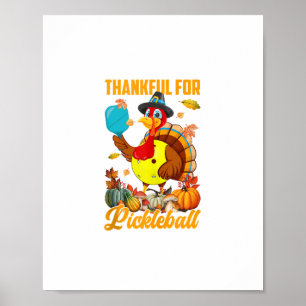 Tack och lov, välsignad Happy thanksgiving Turke Poster