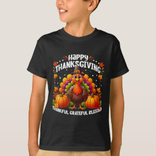 Tack och lov, välsignad Happy thanksgiving Turke T Shirt