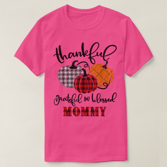 Tack och lov, välsignad Mamma Buffalo Play än T Shirt (Design framsida)