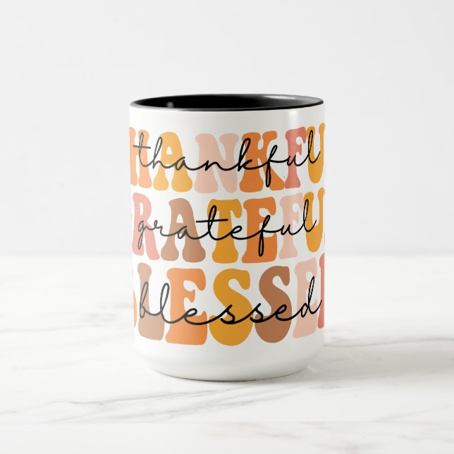 Tack och lov välsignad mugg (Center)