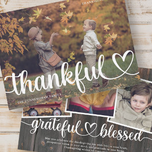 Tack och lov, välsignad, Rustic-Thanksgiving