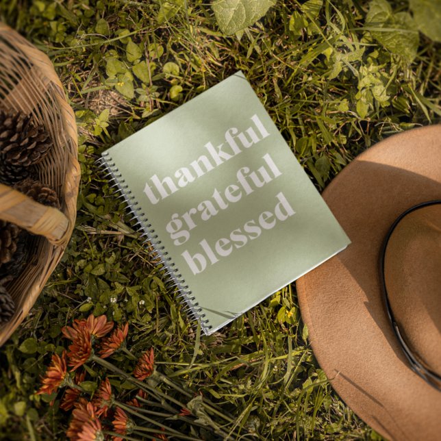 Tack och lov välsignad | Thanksgiving Offert Anteckningsbok (Skapare uppladdad)