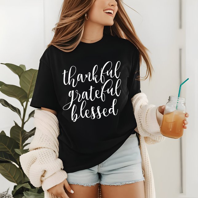 Tack och lov välsignad | THANKSGIVING T Shirt (Skapare uppladdad)