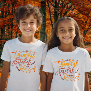Tack och lov, välsignad Thanksgiving T Shirt