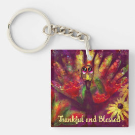 Tack och lov, välsignad Thanksgiving Turkiet Blomm