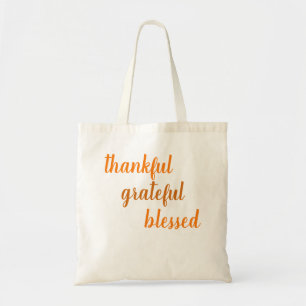 Tack och lov, välsignad Thanksgiving Tygkasse