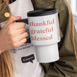 Tack och lov välsignad | Tre fotokollage Resemugg