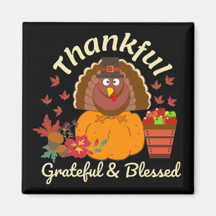 Tack och lycka till med thanksgivingen och välsign magnet