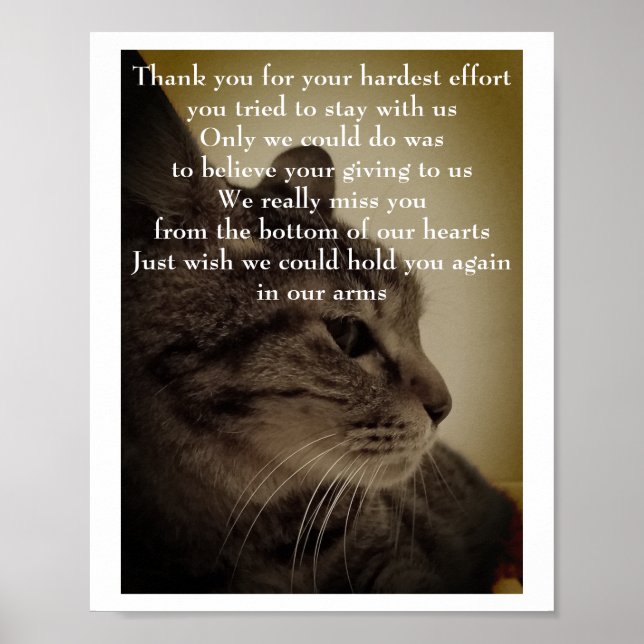 Tack och RIP-Poster Poster (Framsidan)